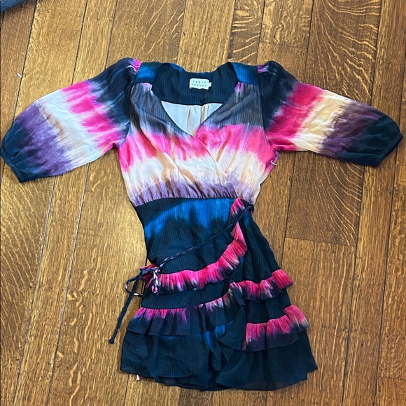 Tanya Taylor Multicolor Mini Dress - Picture 1 of 7
